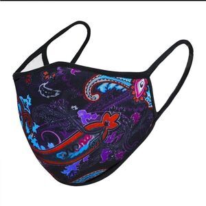 Designer Black Facemask